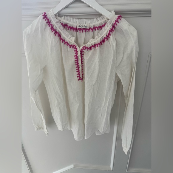 LoveShackFancy Peasant/Boho Top size 0 - Picture 1 of 5